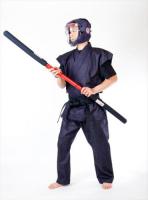 スポーツチャンバラ剣、杖(ジョウ)　黒　【受注生産品】
